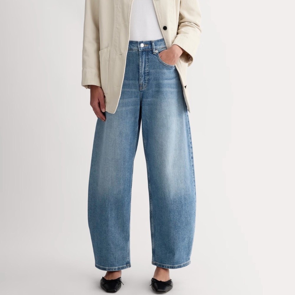 Everlane The Way-High® Curve vintage blue